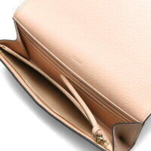 Chloe Cement Long Wallet Pink Alphabet